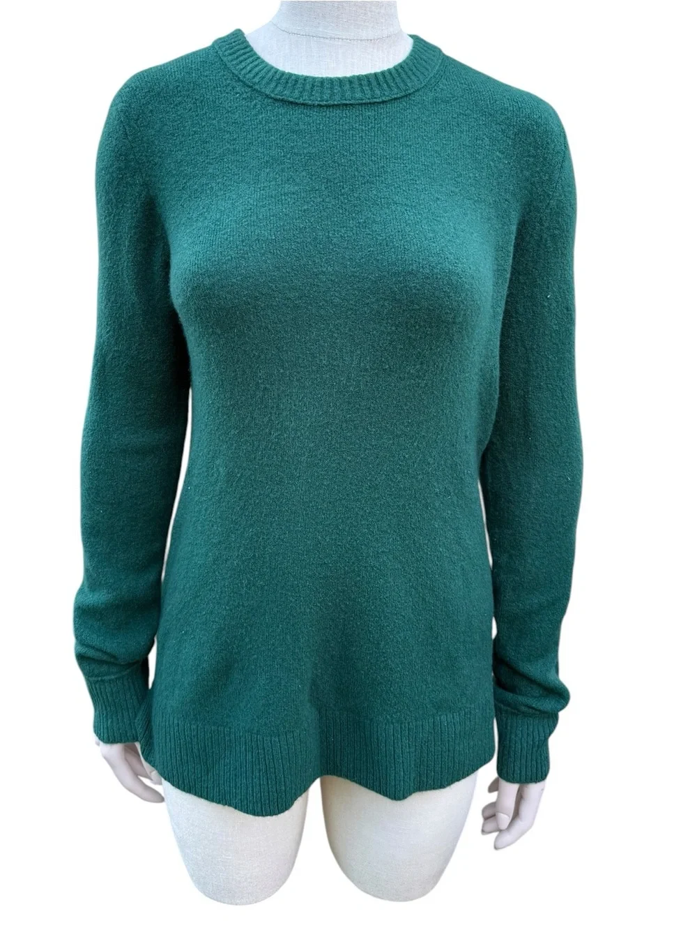 J. Crew Forest Green Crewneck Sweater